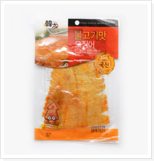 烤肉味鱿鱼