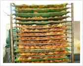 调味、排列、干燥