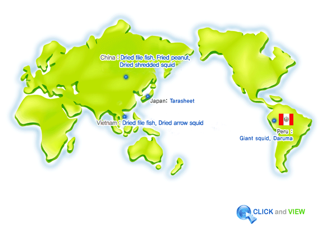 Import Map of JEONGHWA FOOD
